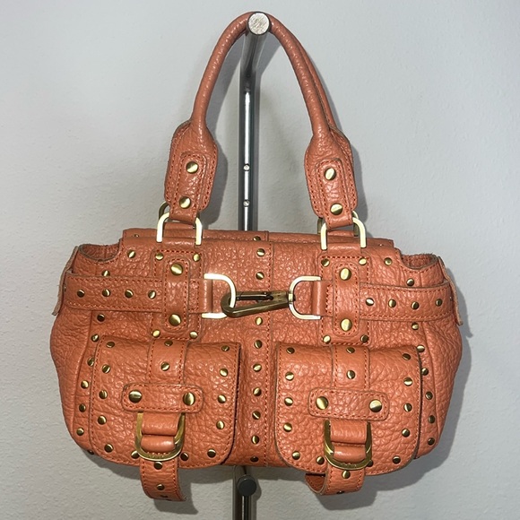 Rafe Handbags - Rafe New York Studded Pebbled Leather Bag
